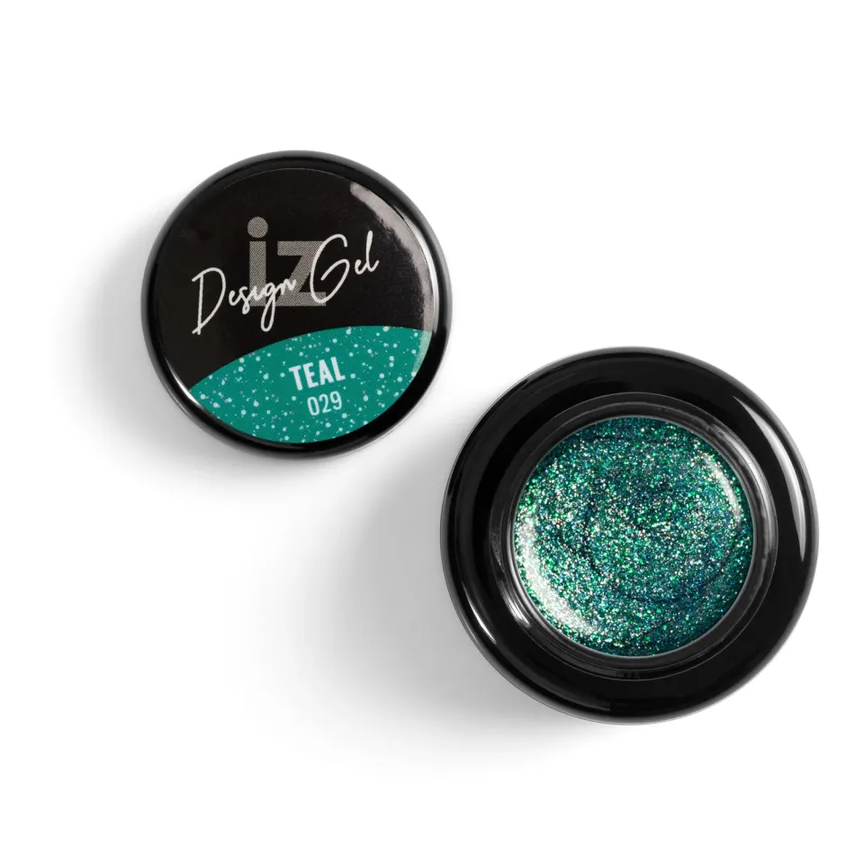 Iz Beauty Design Gel Teal DG029 nail art gel 5g