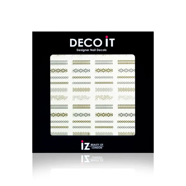 Iz Beauty Metallic Helix nageldekalar 50-pack metallic