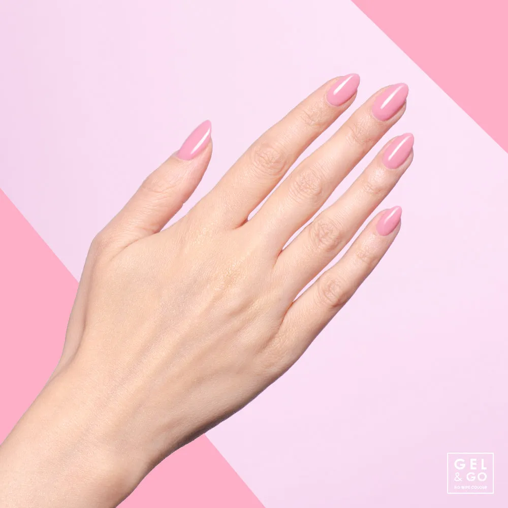 Iz Beauty Gel&Go Chiffon GG1002 gelack 12ml dusky pink