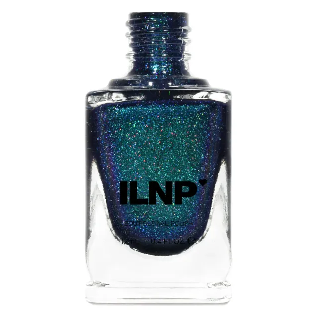 ILNP Interstellar nagellack holografiskt marinblått