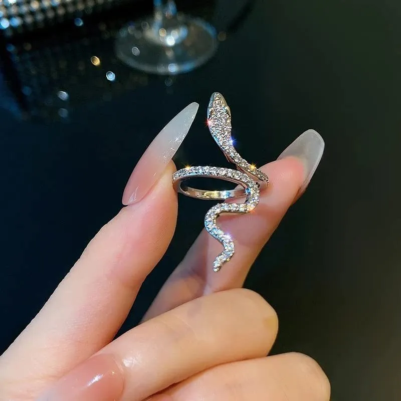 Modelones Snake knuckle-ring orm Snake