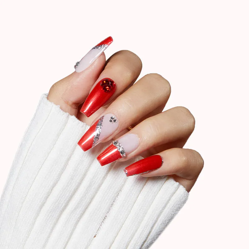 Modelones Inspire Gel gellack Scarlet Elf 15 ml shimmer
