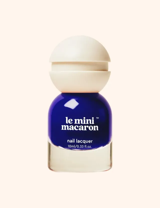 Le Mini Macaron Le Minuit nagellack midnattsblå 6 dagar