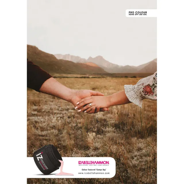 Iz Beauty Pro Colour Camps Bay poster A2 salong