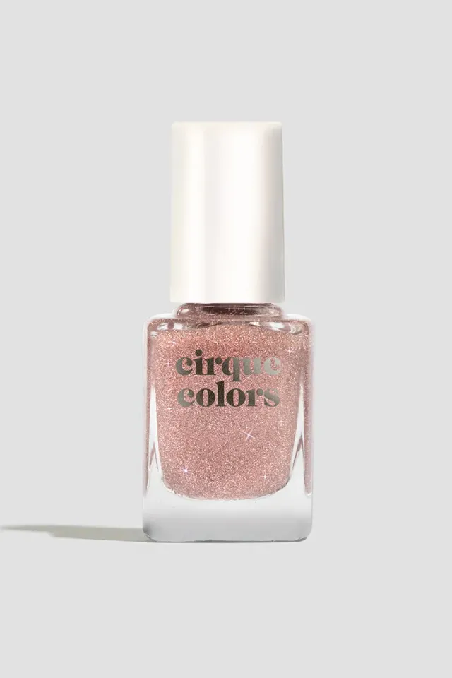 Cirque Colors Tiny Dancer glitter topper rosa