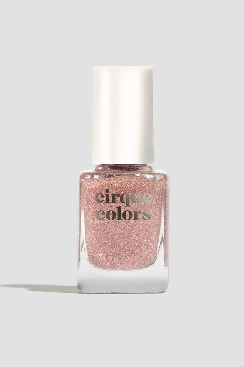 Cirque Colors Tiny Dancer glitter topper rosa