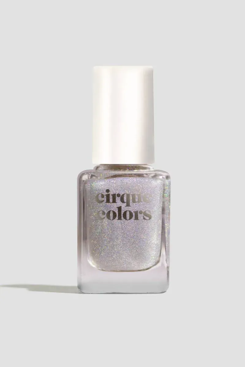 Cirque Colors Clair de Lune topper silver holo