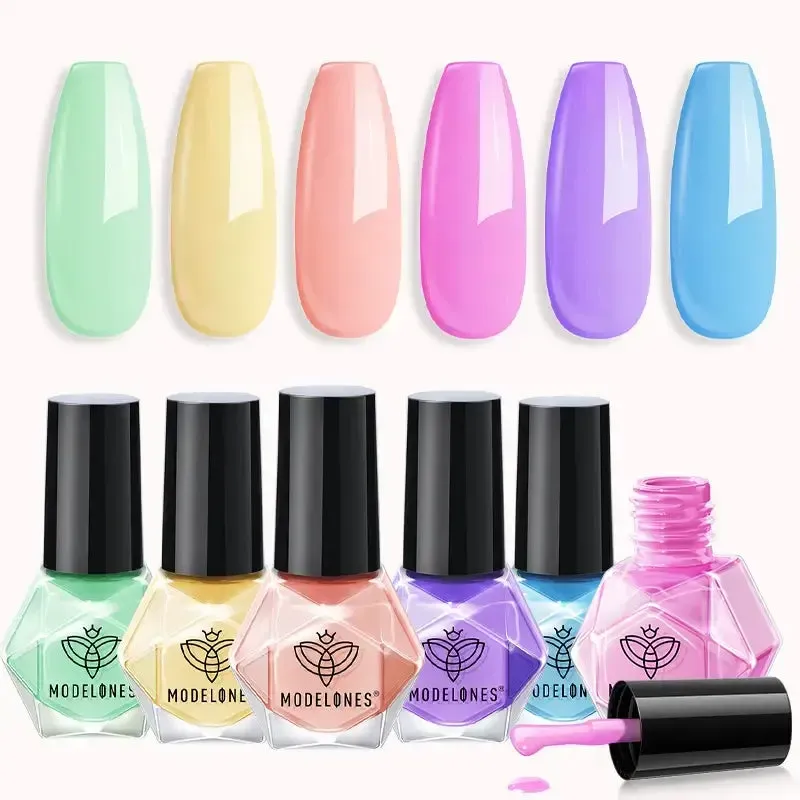Modelones My Youth nagellack 6-pack rosa vårnyanser