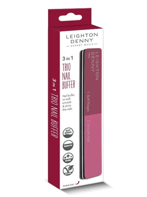 Leighton Denny Trio Miracle Buffer nagelbuffert 3-i-1