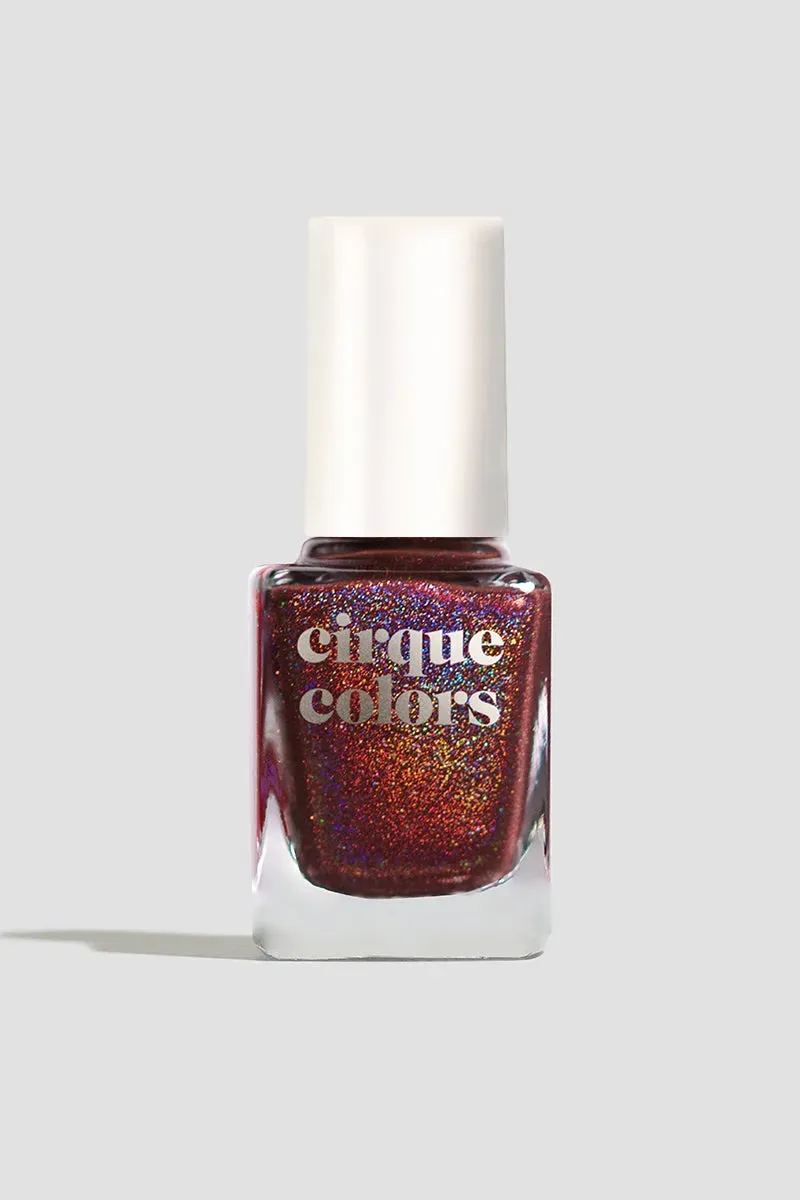 Cirque Colors Ambrosia nagellack holografisk röd