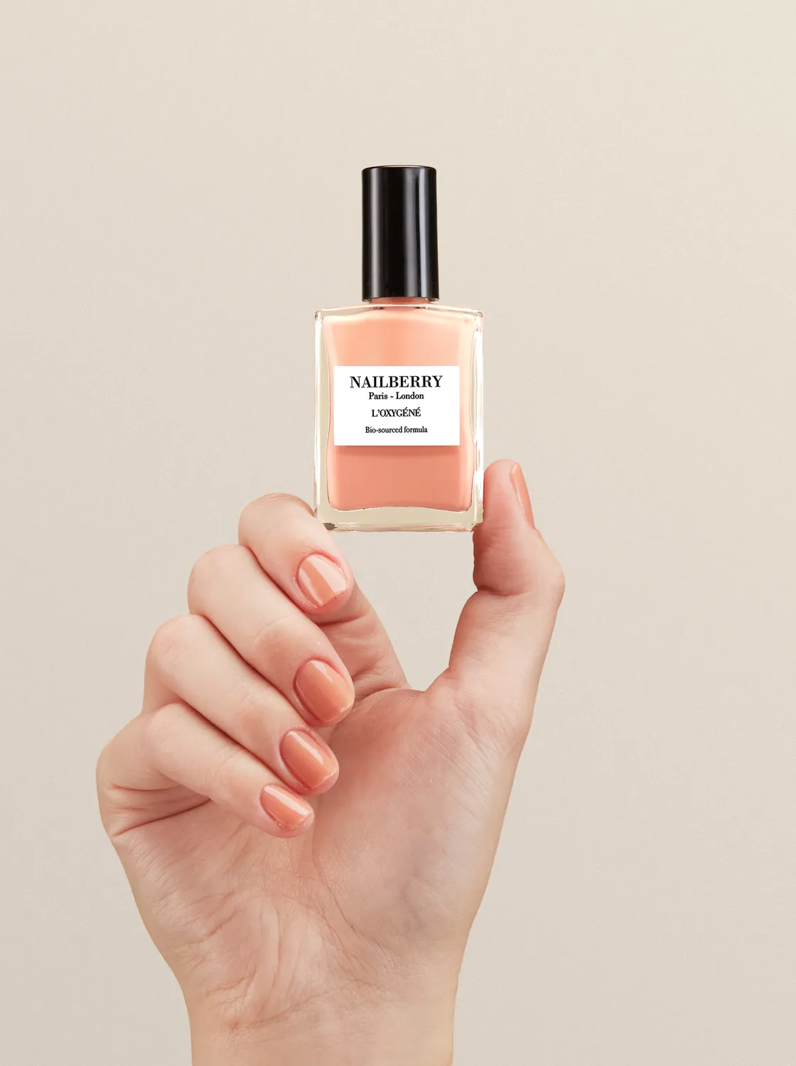 Nailberry Made You Blush nagellack 14 ml peach jelly