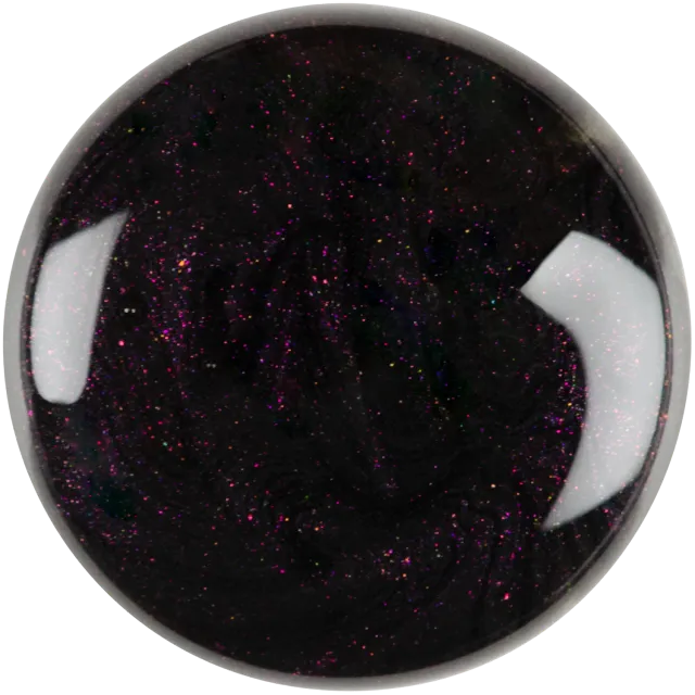 Iz Beauty Calgel Outer Space CG913 gel 4g svart glitter