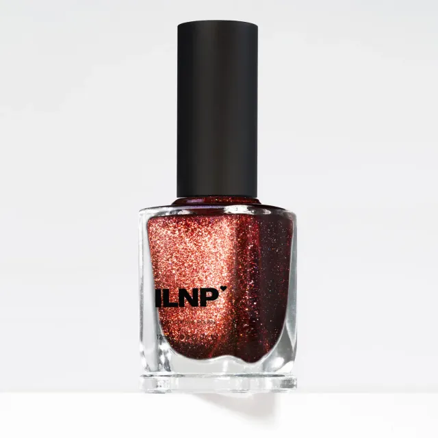 ILNP Cherry Cola magnetiskt nagellack brun magneteffekt