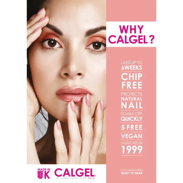IZ Beauty Why CALGEL poster A2 Ready to Wear
