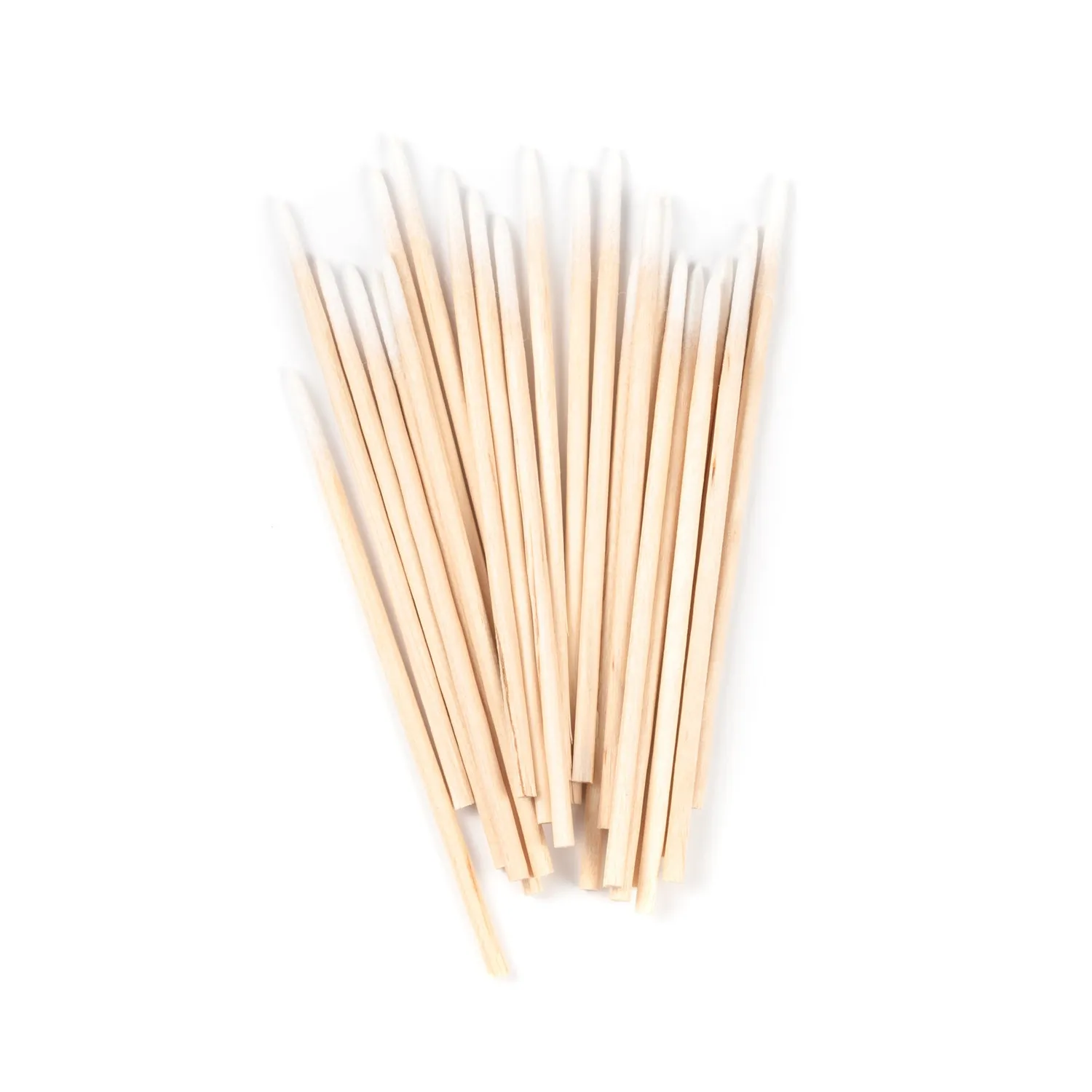 Iz Beauty Cotton Wrapped manikyrstickor 100-pack bomull