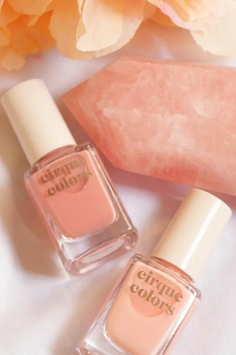 Cirque Colors Rose Quartz Duo rosa jelly 2-pack