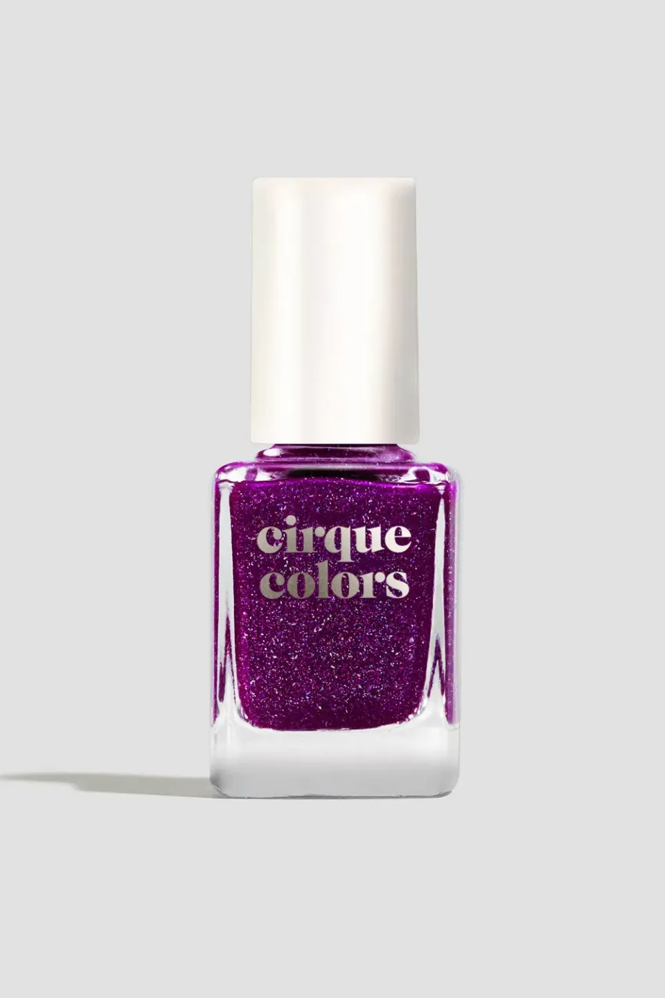 Cirque Colors Spinel nagellack jelly lila holographic flakes