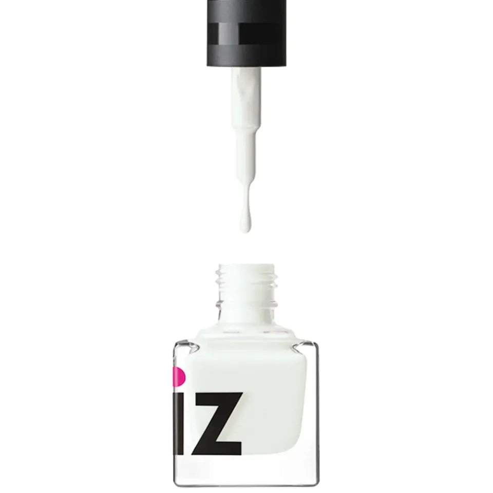 Iz Beauty White nagellack 6ml krämvit solid
