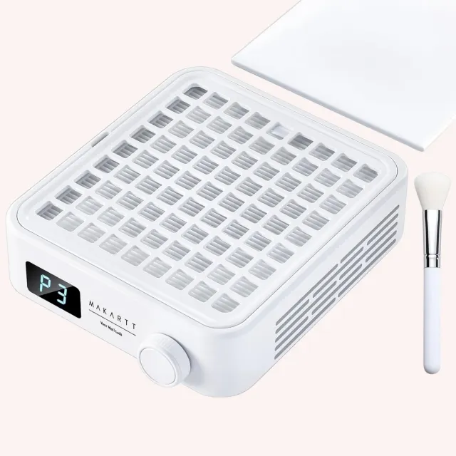 Makartt Wireless nageldammsugare White sladdlös uppsug