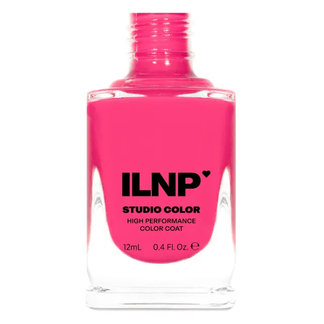 ILNP Daytrip nagellack hibiskusrosa neon kräm