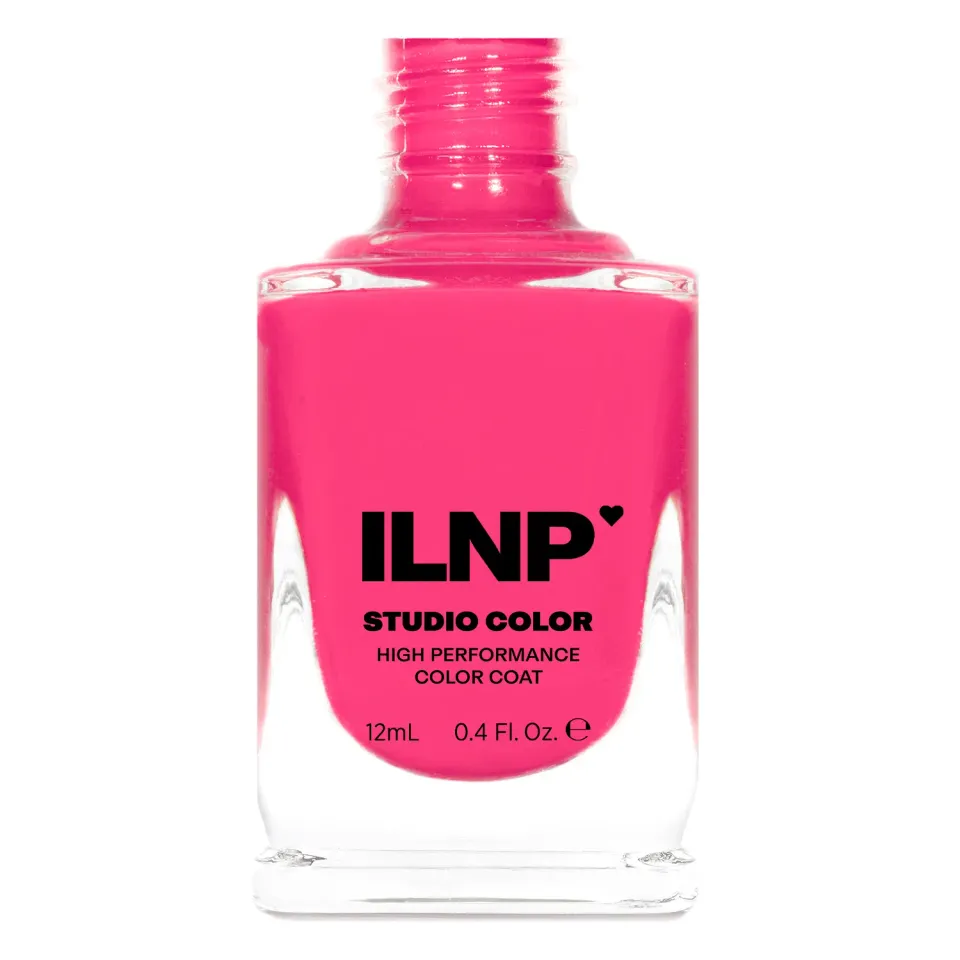 ILNP Daytrip nagellack hibiskusrosa neon kräm