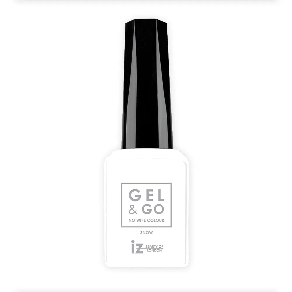 Iz Beauty Gel&Go Snow GG1001 gellack vit 12ml