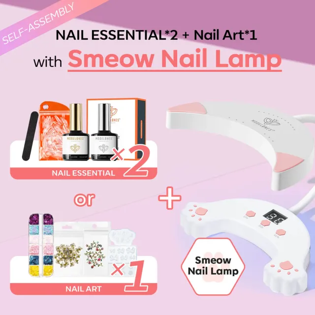 Modelones Nail Tools Kit 48W Gooseneck nagellampa