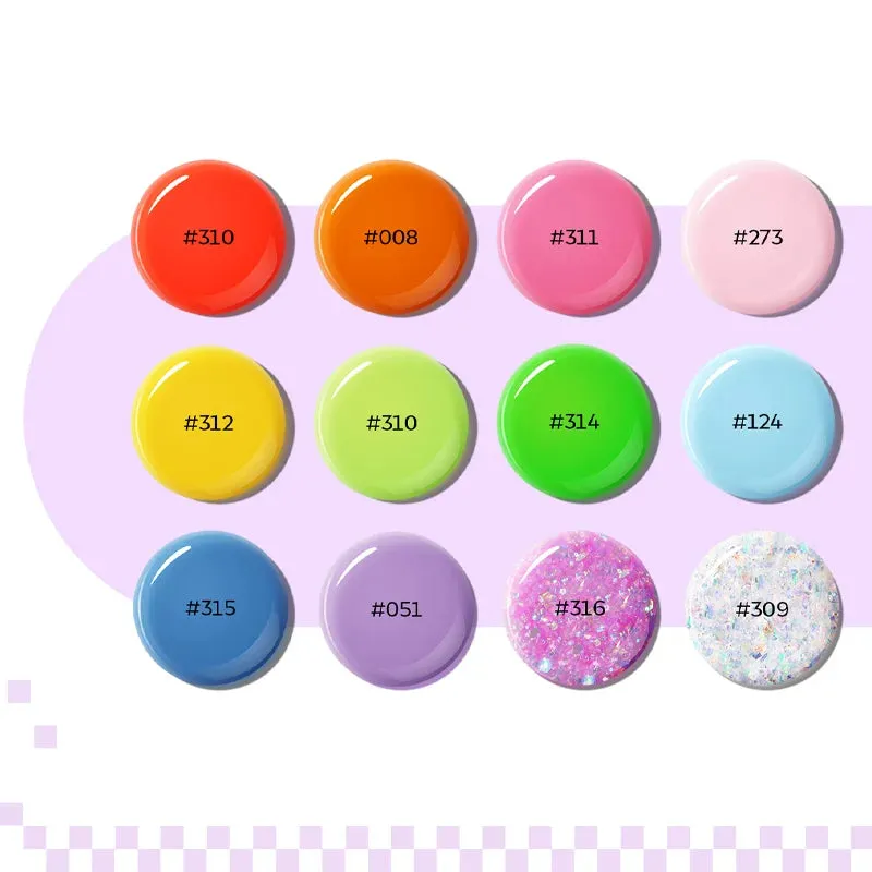 Modelones Color World polygel 12-pack kräm