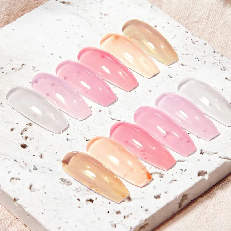 Modelones Jelly Kiss nagellack 6-pack jelly nude