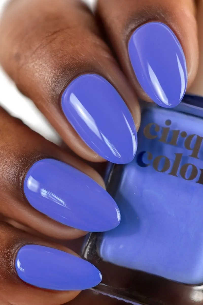Cirque Colors Doomscroll neon nagellack periwinkleblå