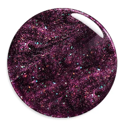 Modelones Inspire Gel Wired West gellack lila glitter 15 ml