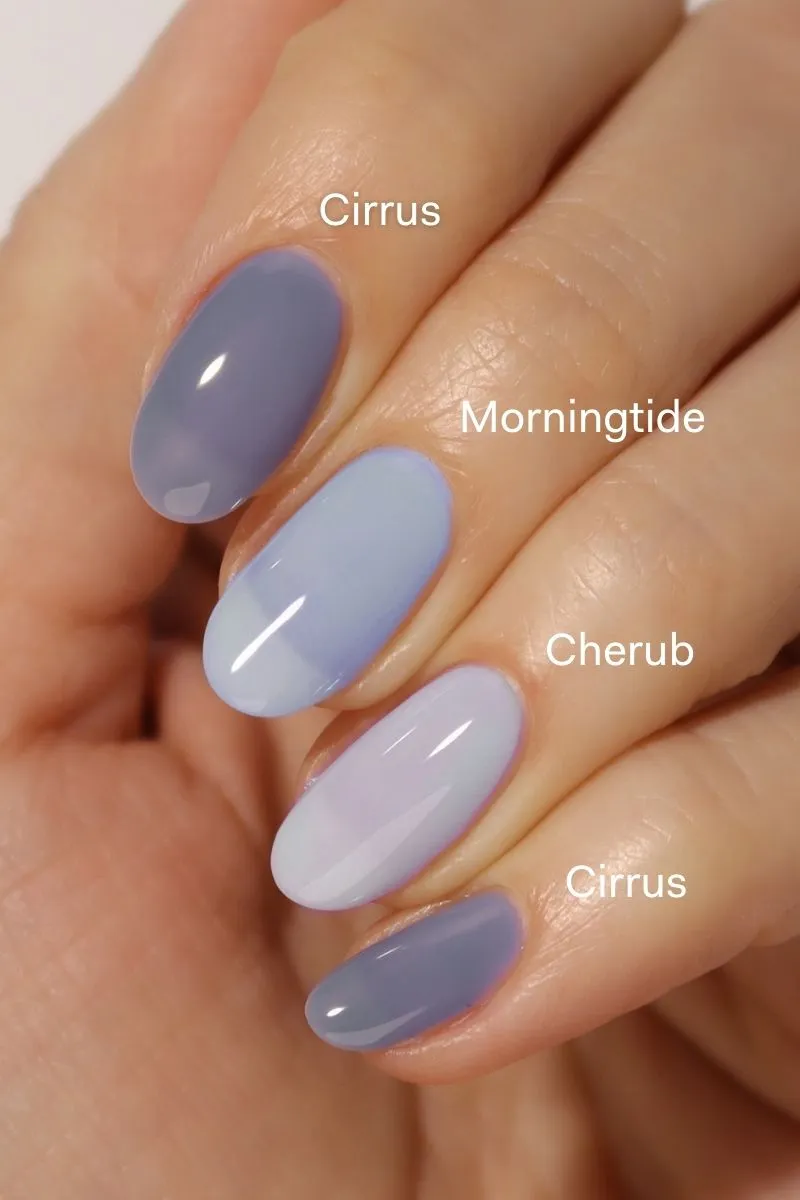 Cirque Colors Cirrus nagellack dammblå crelly