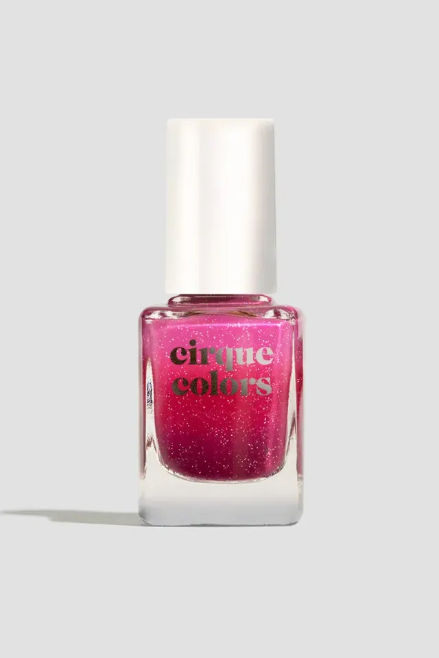 Cirque Colors Lost Berry nagellack termiskt röd-rosa